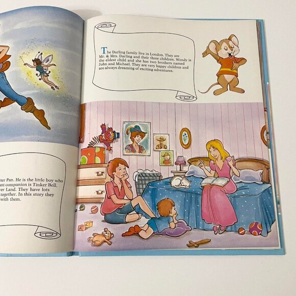 Vtg Peter Pan Well Loved Tales Peter Haddock Book - Picture 13 of 16